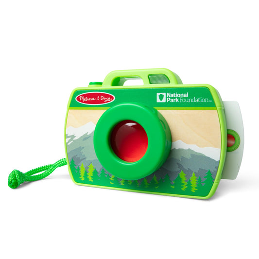 Melissa & Doug Rocky Mountain Camera Play Set invites imaginative nature photography.