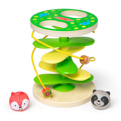 Melissa & Doug Rollables with chimes invites interactive auditory play.