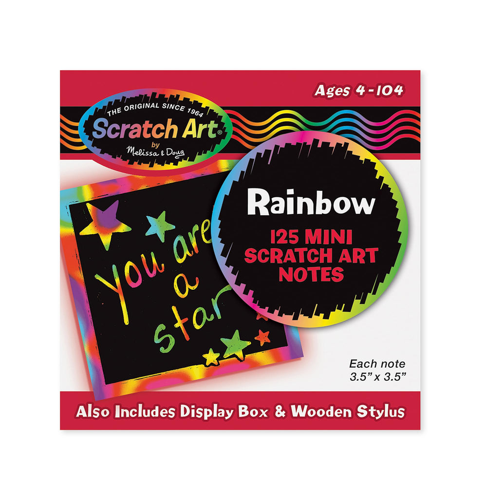 125 rainbow mini notes spark imaginative writing and tiny artworks.