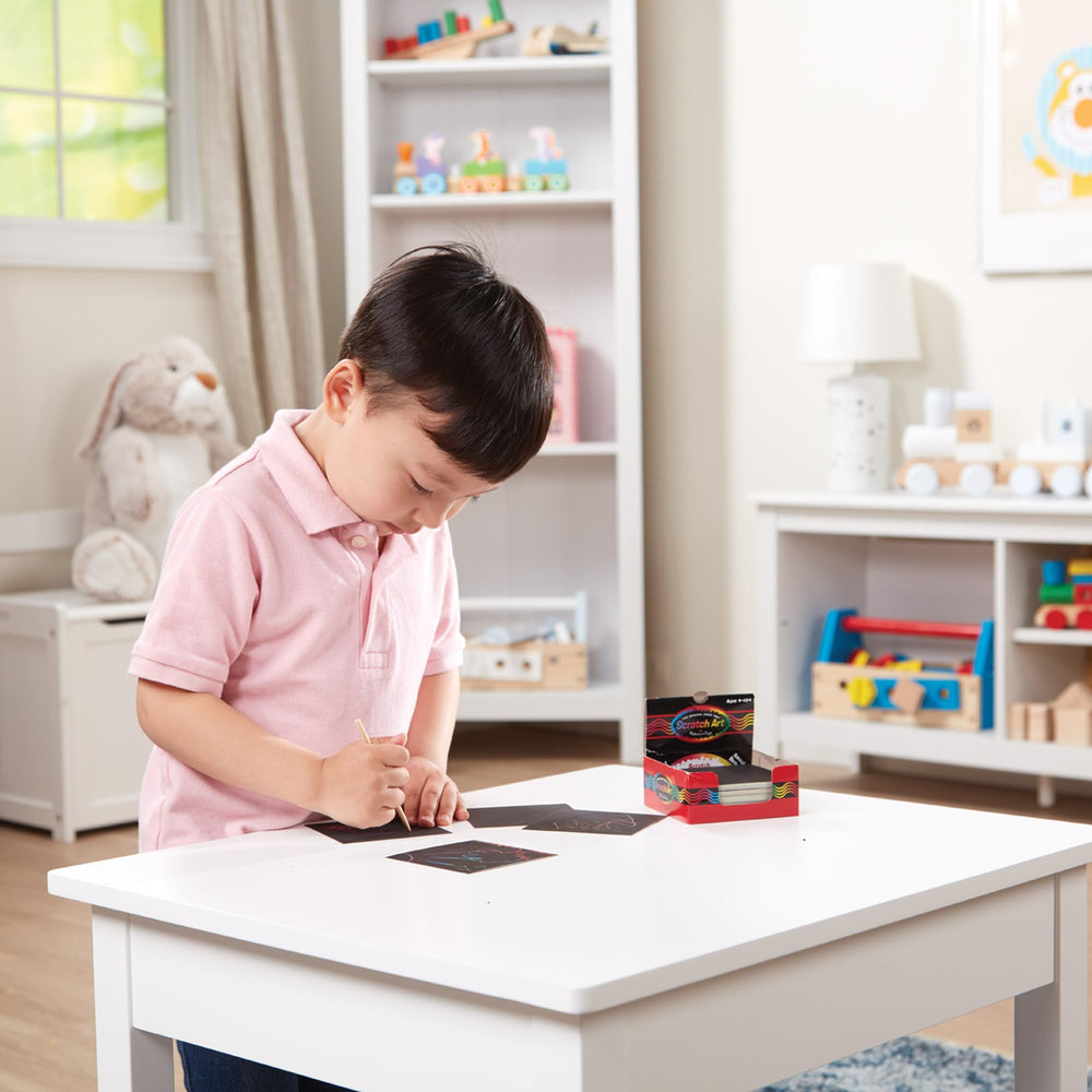Compact mini notes fit in classroom desks or backpacks.