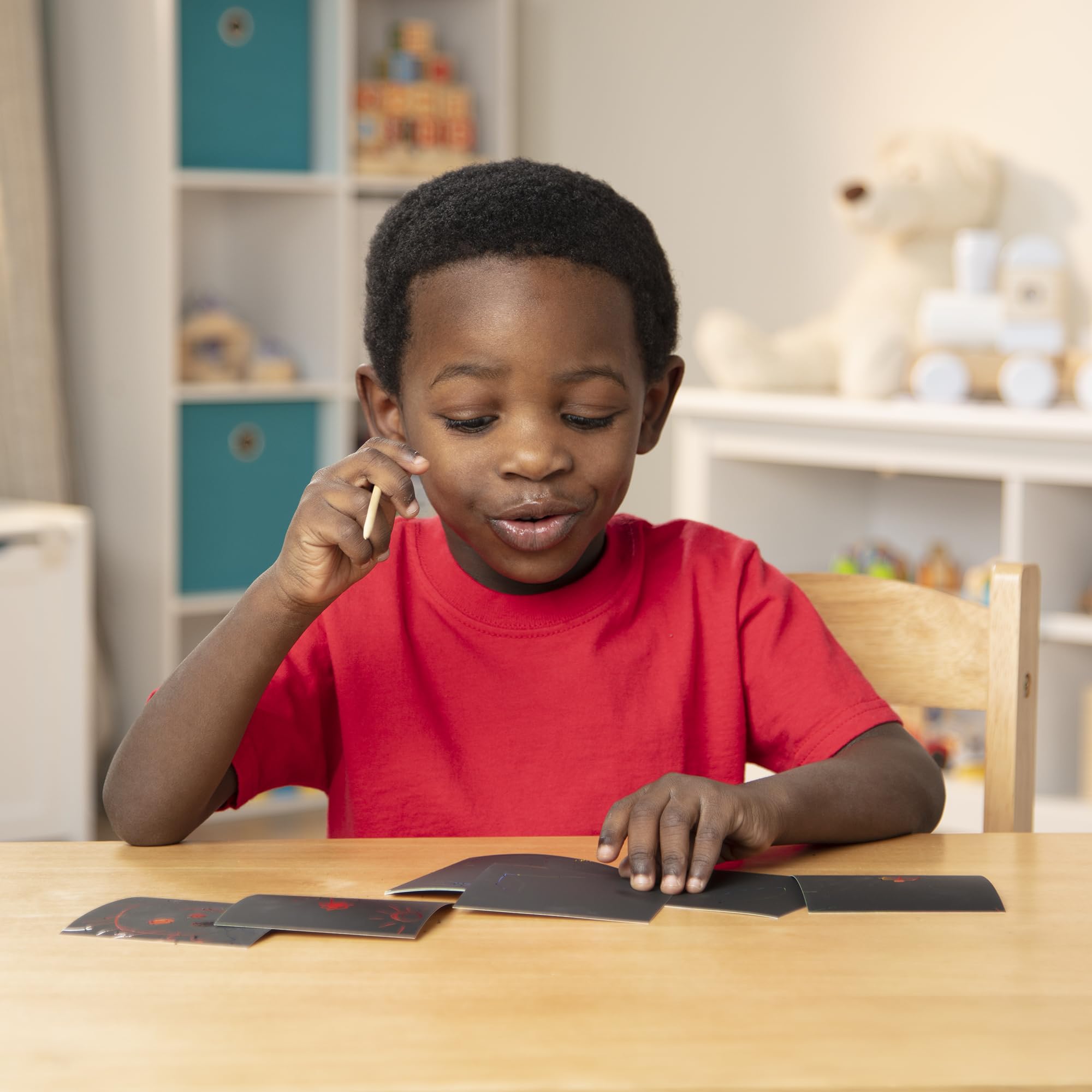 FSC-certified materials support responsible forestry while kids create.