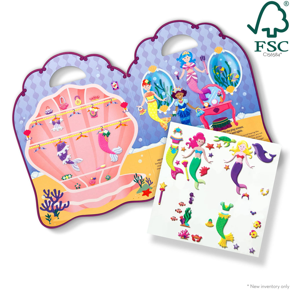 Melissa & Doug sea floor panorama scene sparks undersea adventures.