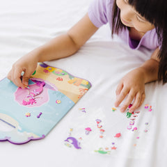 Melissa & Doug seashell closet outfits encourage dress-up storytelling.