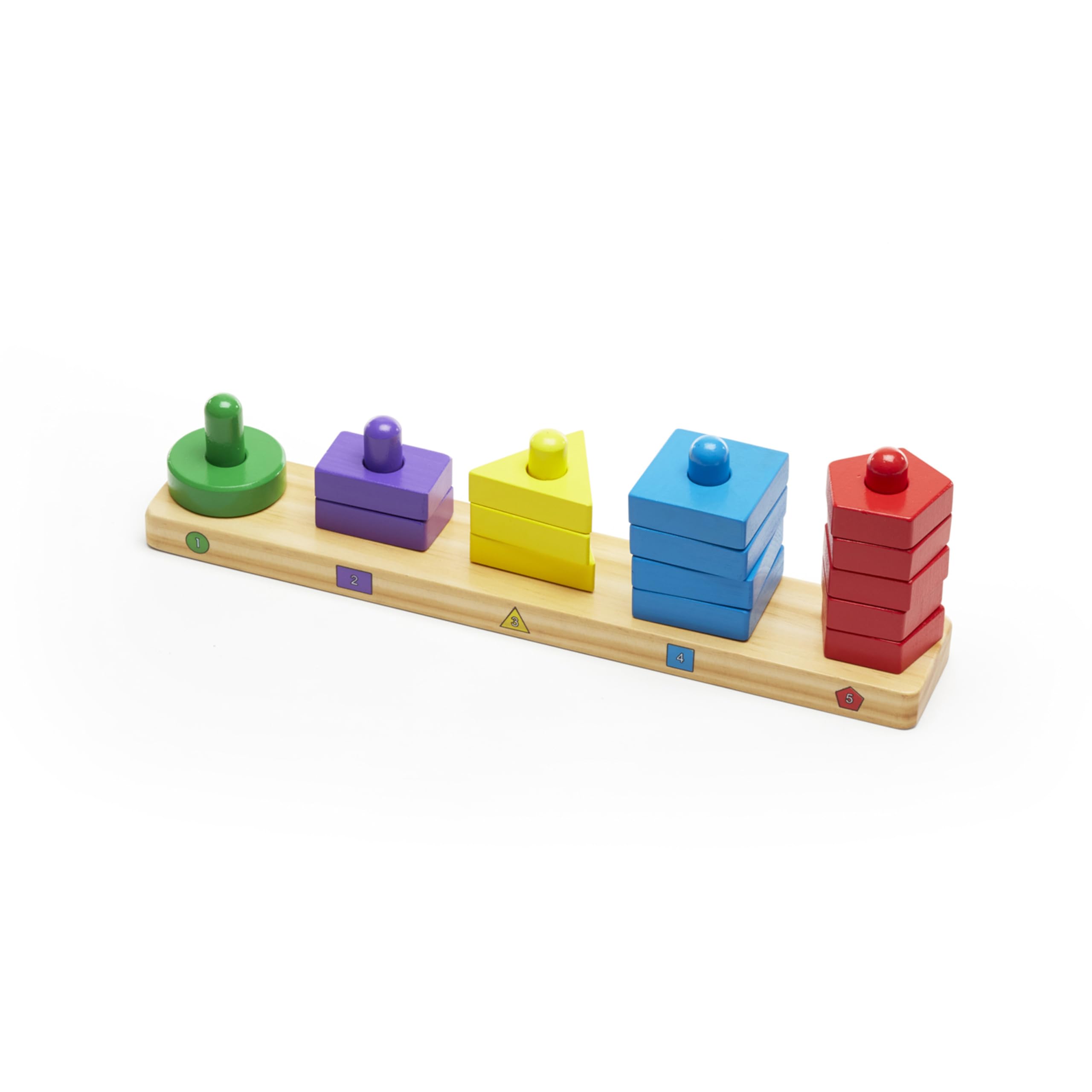 Durable Melissa & Doug materials stand up to energetic play