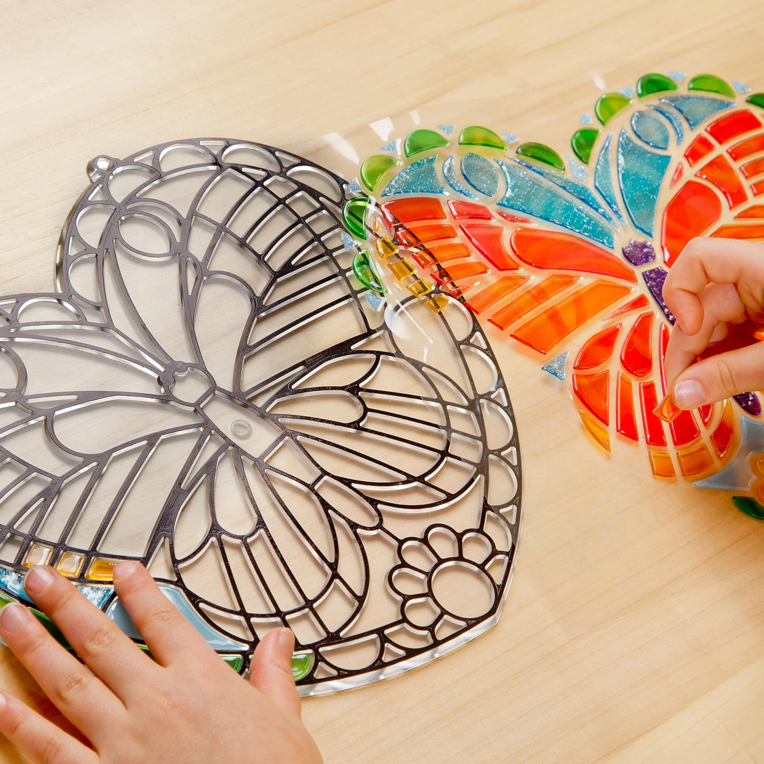Melissa and Doug kids craft kit supports concentration and fine motor practice during play