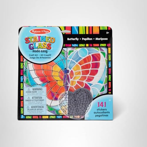 Melissa and Doug stained glass kit sparks pride in the finished piece