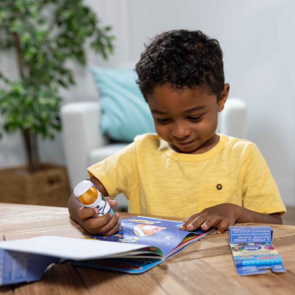 Melissa & Doug Sticker WOW 100 unique designs fuel imaginative space-themed activities.