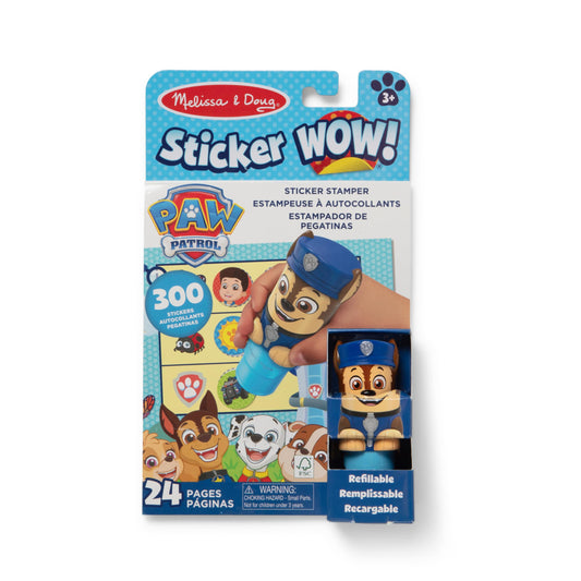 Melissa and Doug Sticker Wow Chase stamper for interactive, mess-free play.