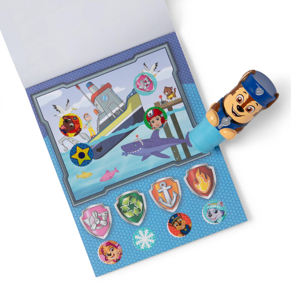 Melissa and Doug Sticker Wow storage case keeping stamper and supplies organized.