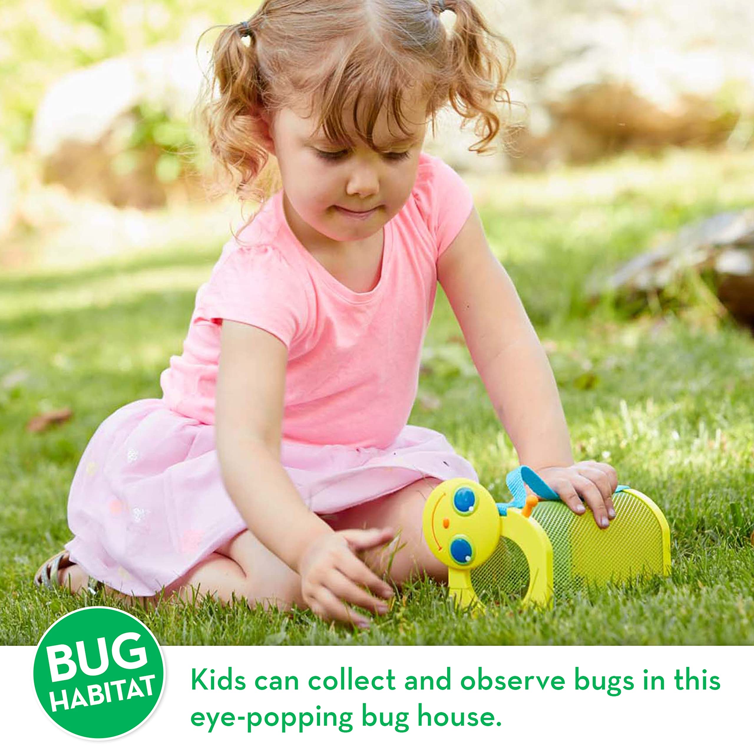 Melissa & Doug Giddy Buggy Bug House easy-access door for quick viewing