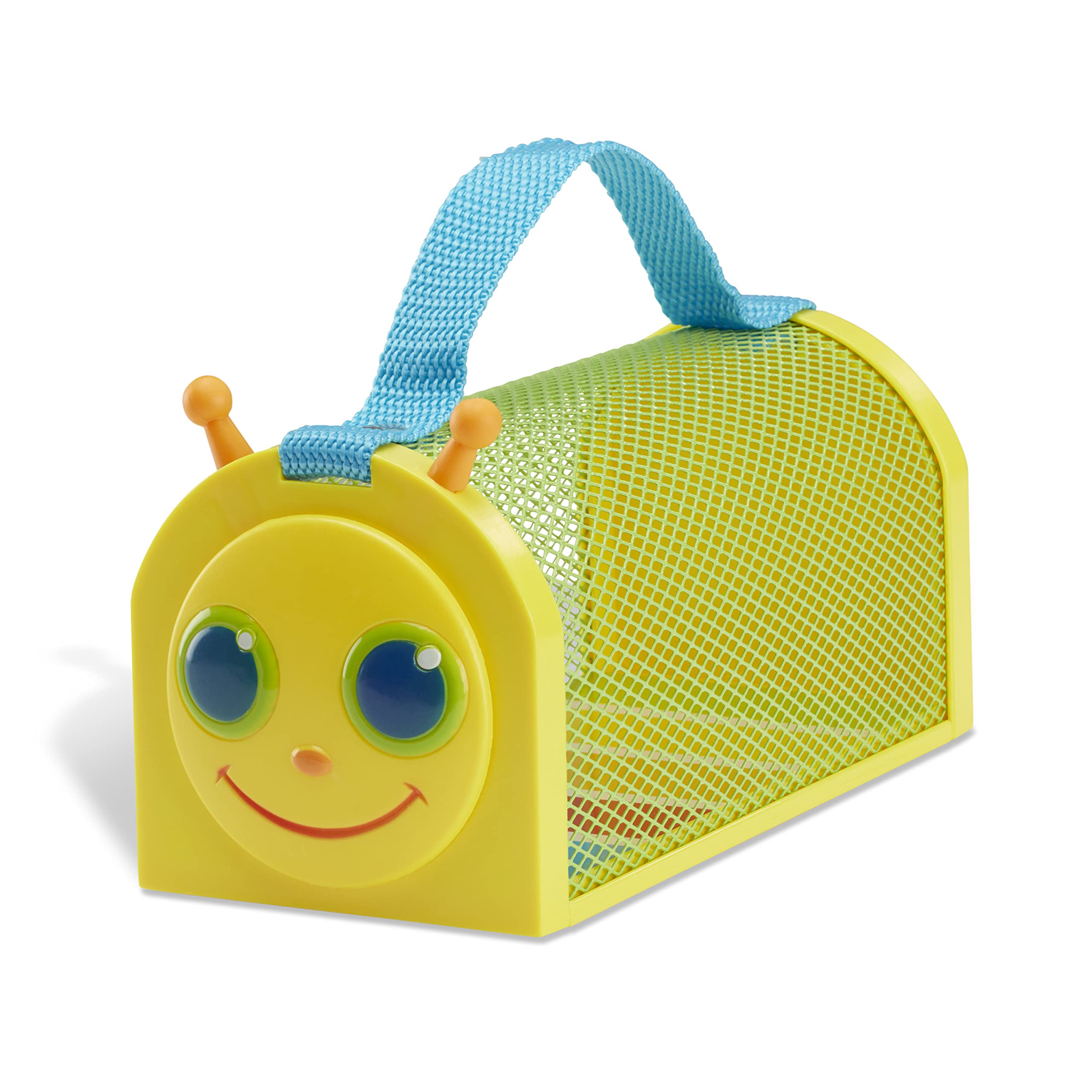 Melissa & Doug Sunny Patch Giddy Buggy Bug House with sturdy carrying handle for easy transport
