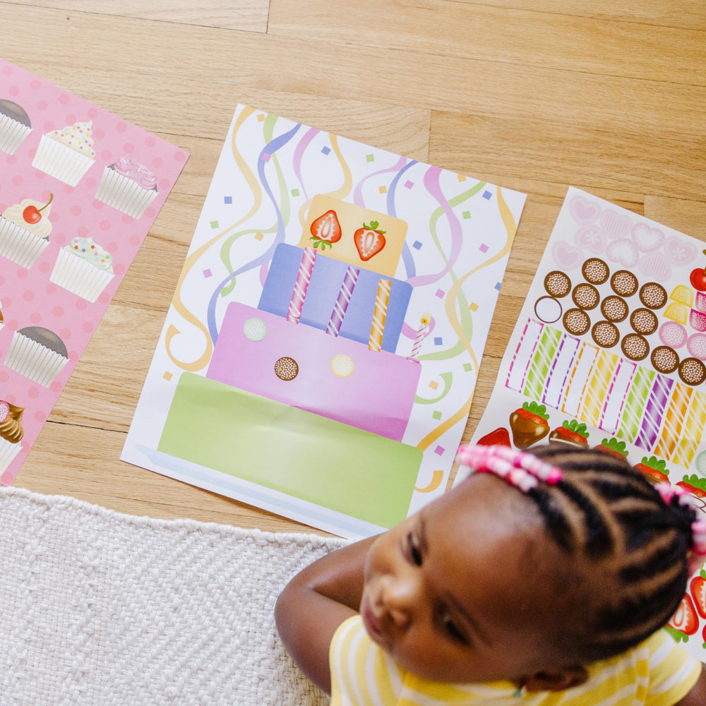 Full-color illustrations on all pages enhance engagement during decorating activities.