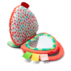 Melissa & Doug textured strawberry slices encourage fine motor play.