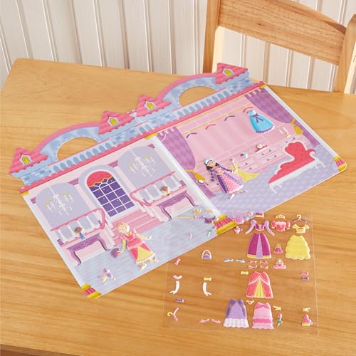 Melissa and Doug travel carry handle makes transport simple for kids.