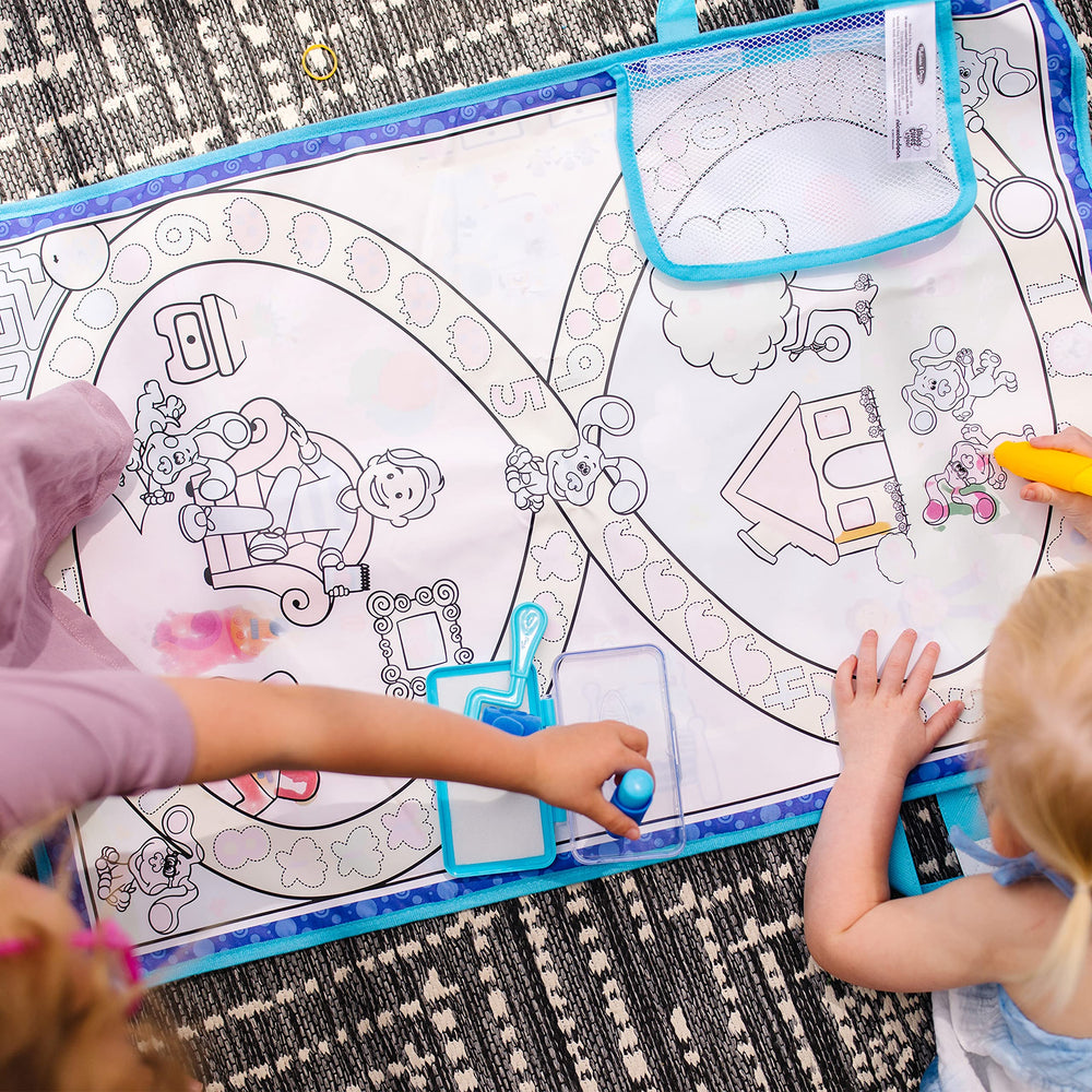 Melissa & Doug Water Wow mat with built-in handles for easy travel
