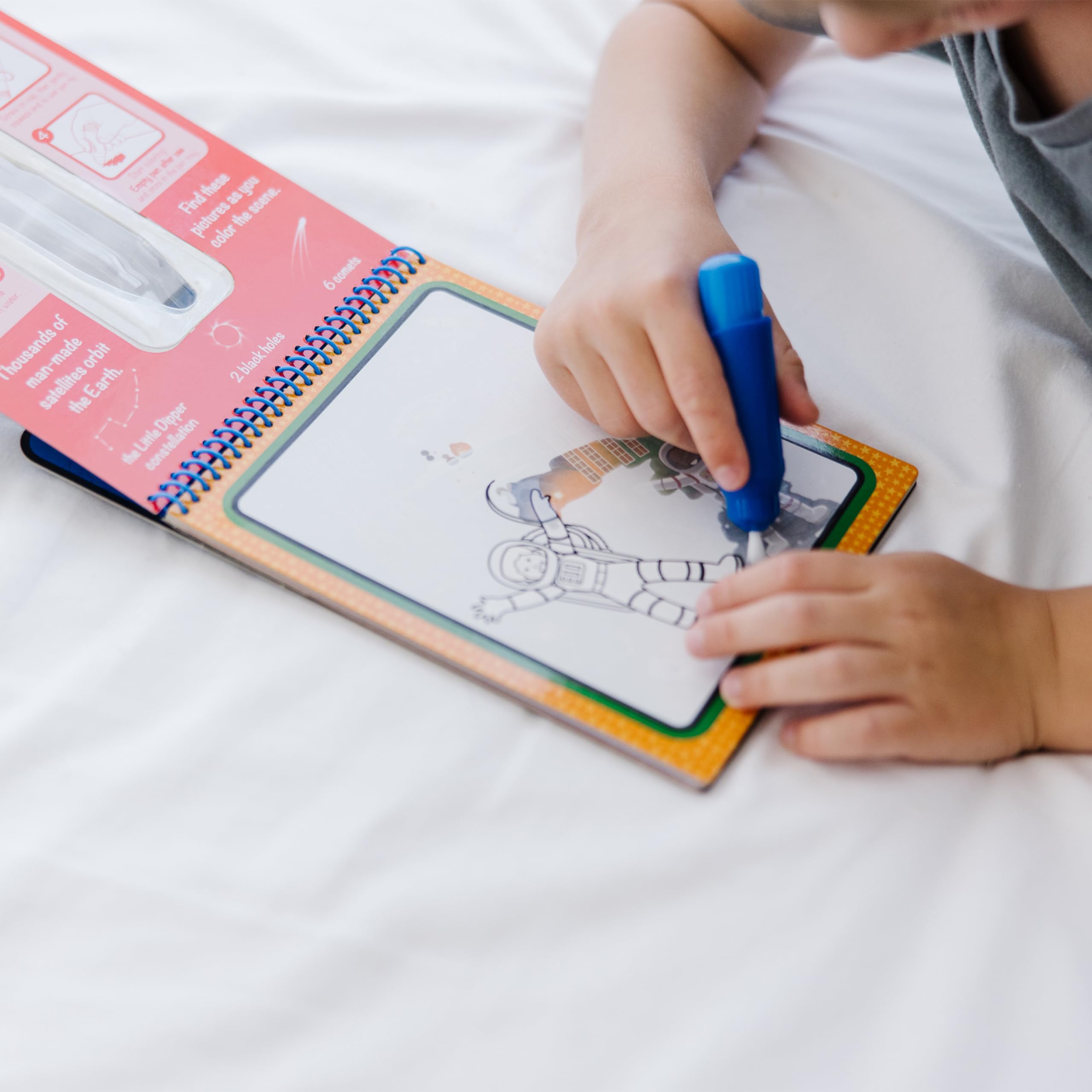 Melissa & Doug Water Wow Space search-and-find adds engaging challenges to color time