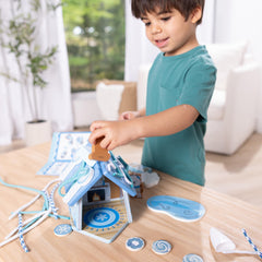 Melissa & Doug Winter Frost pond and snowy field for versatile snowy scenes