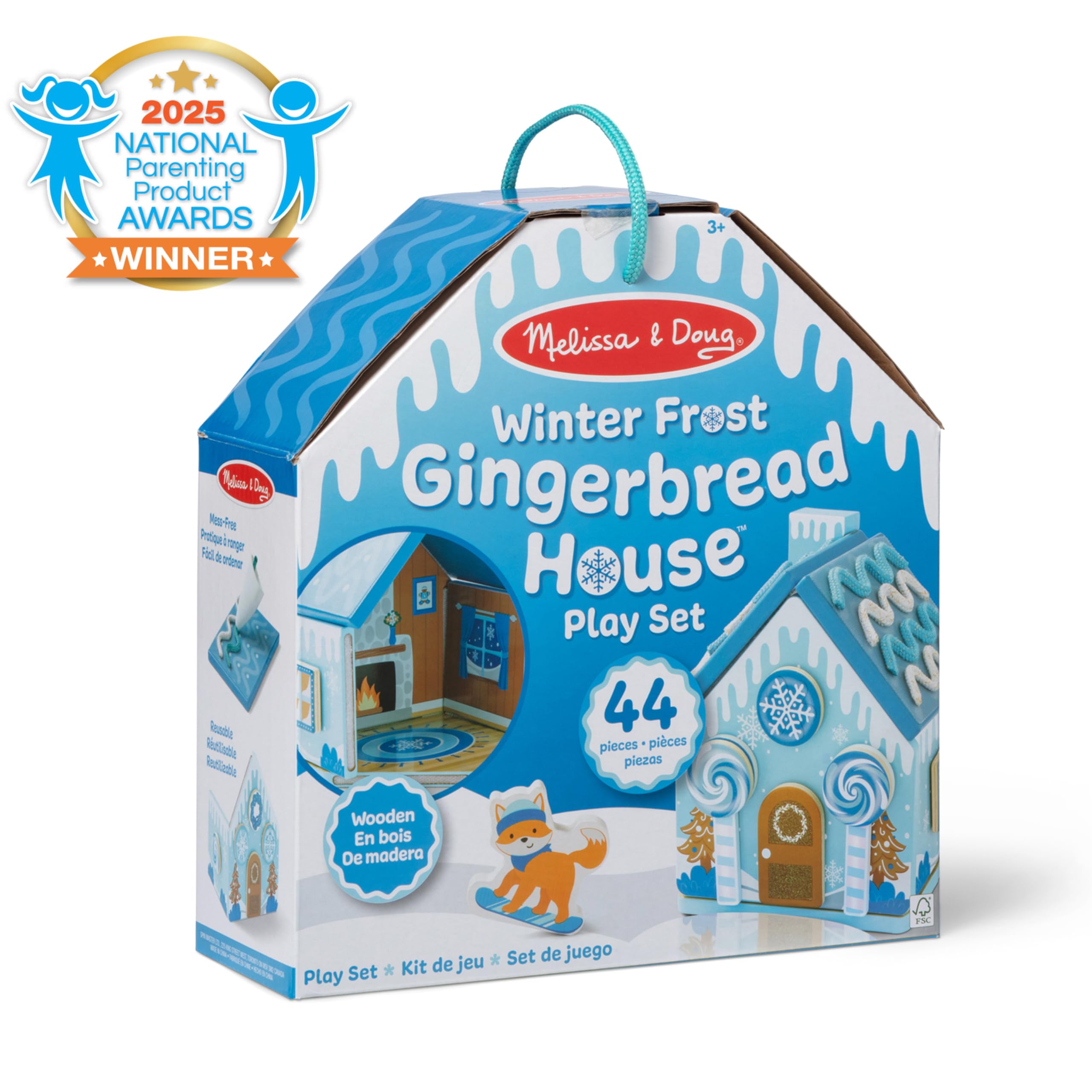 Melissa & Doug Winter Frost wooden candies and accessories for pretend treats