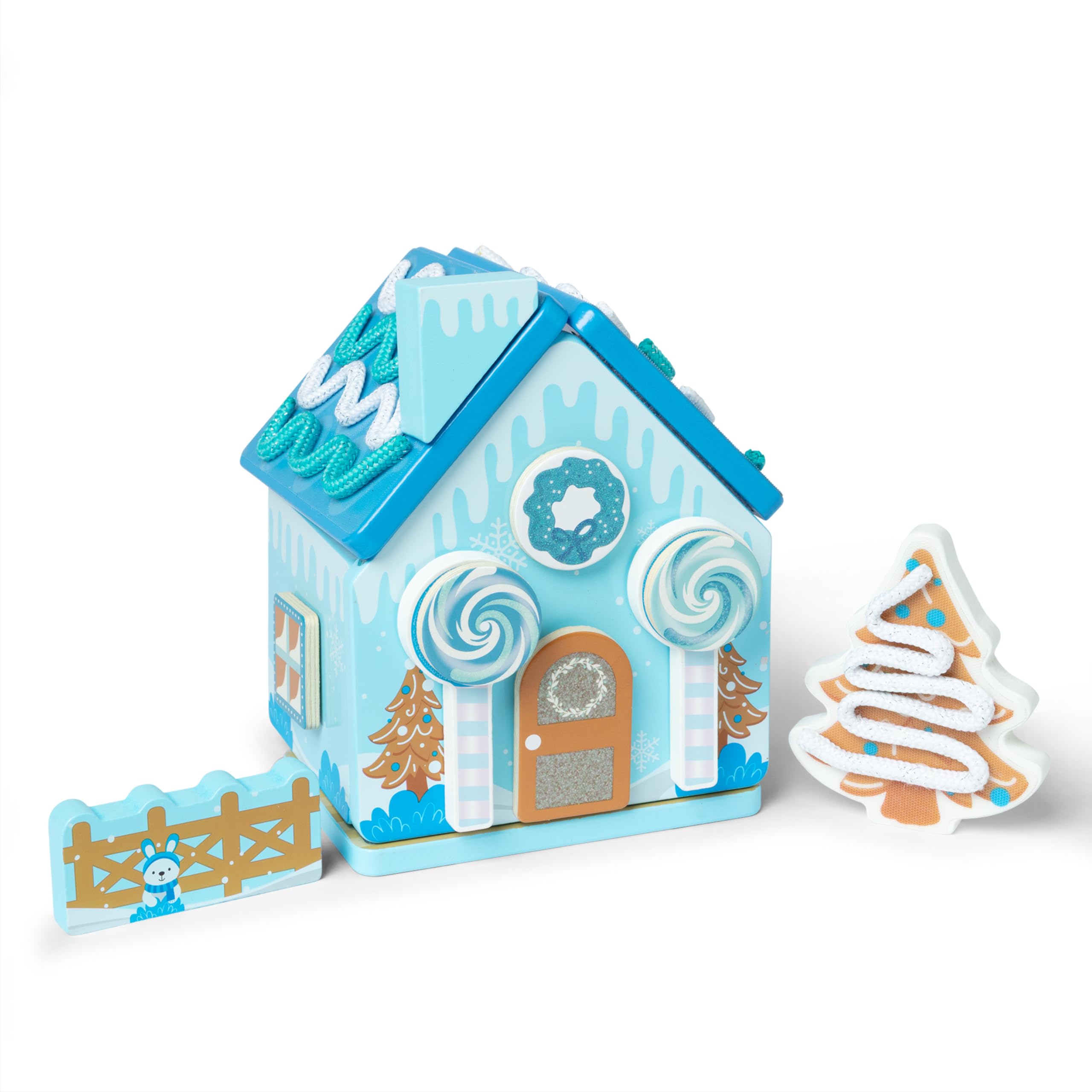 Melissa & Doug Winter Frost woodland figures like fox, bear, penguin spark stories