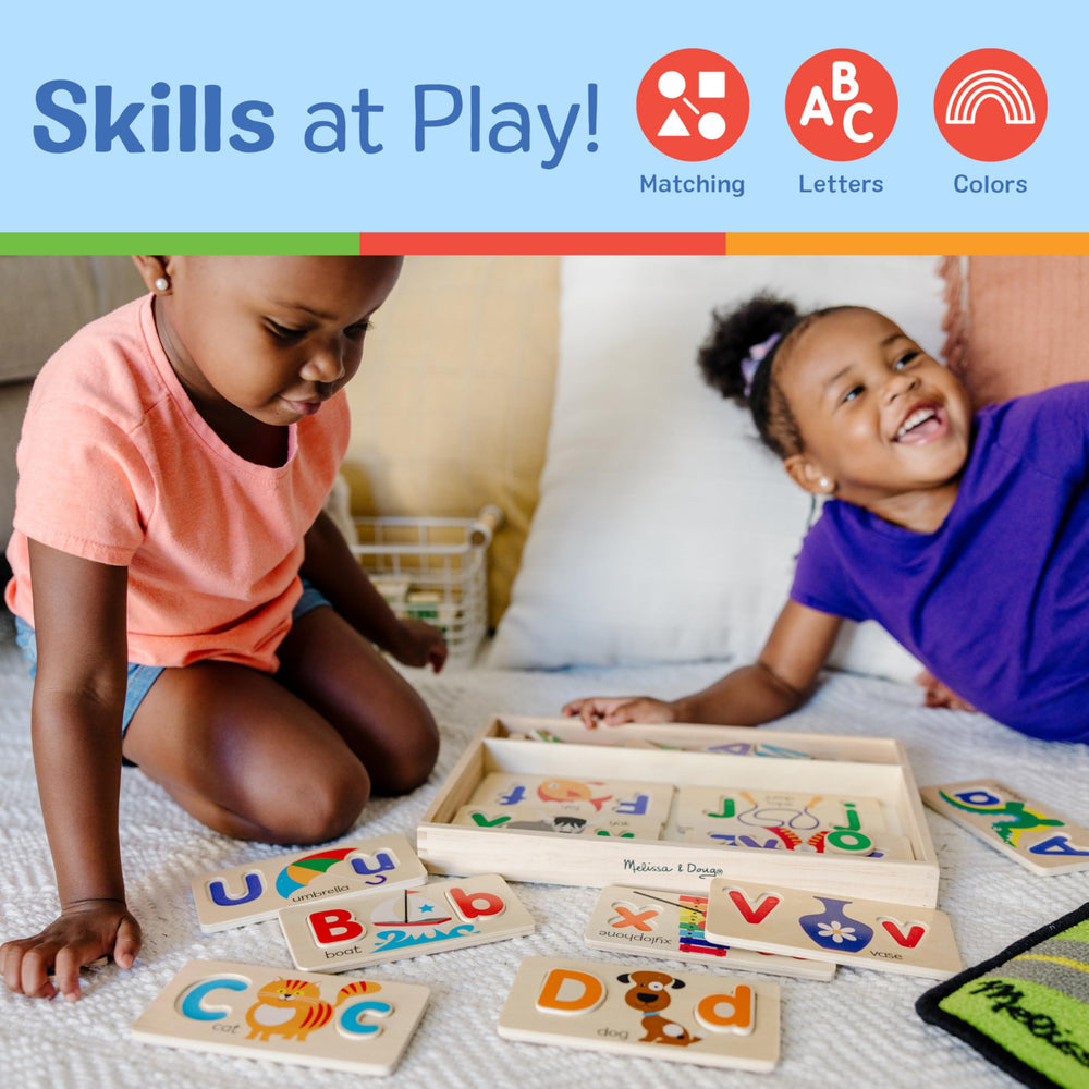 Melissa and Doug wooden construction emphasizes durable play