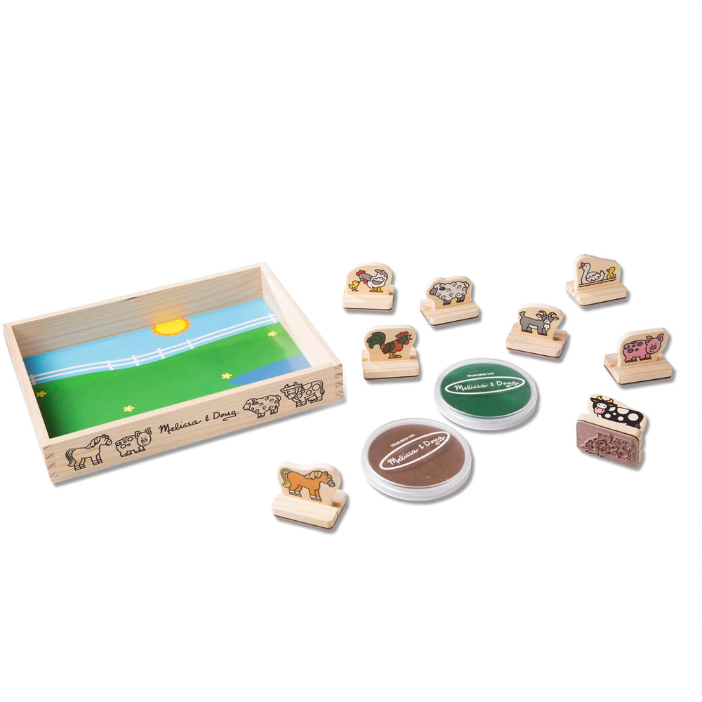 Melissa & Doug horse stamp encourages storytelling through stamping
