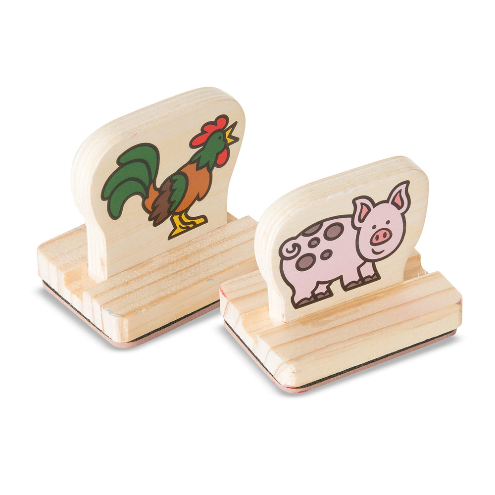 Melissa & Doug sheep stamp inspires gentle farm imagery