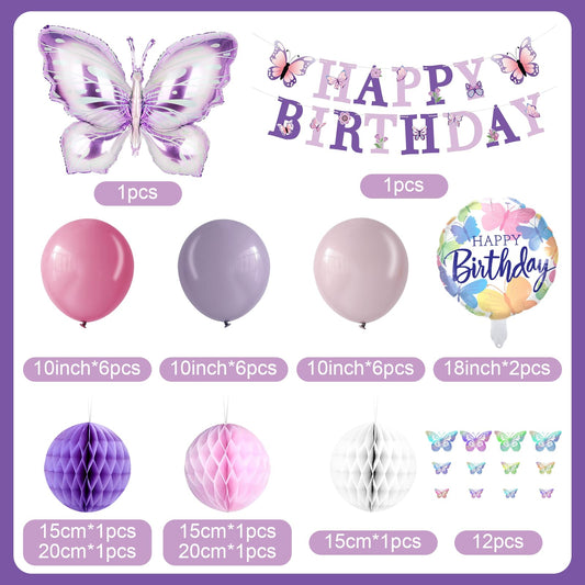 melody fantasy iridescent 3d butterflies fluttering around the decor