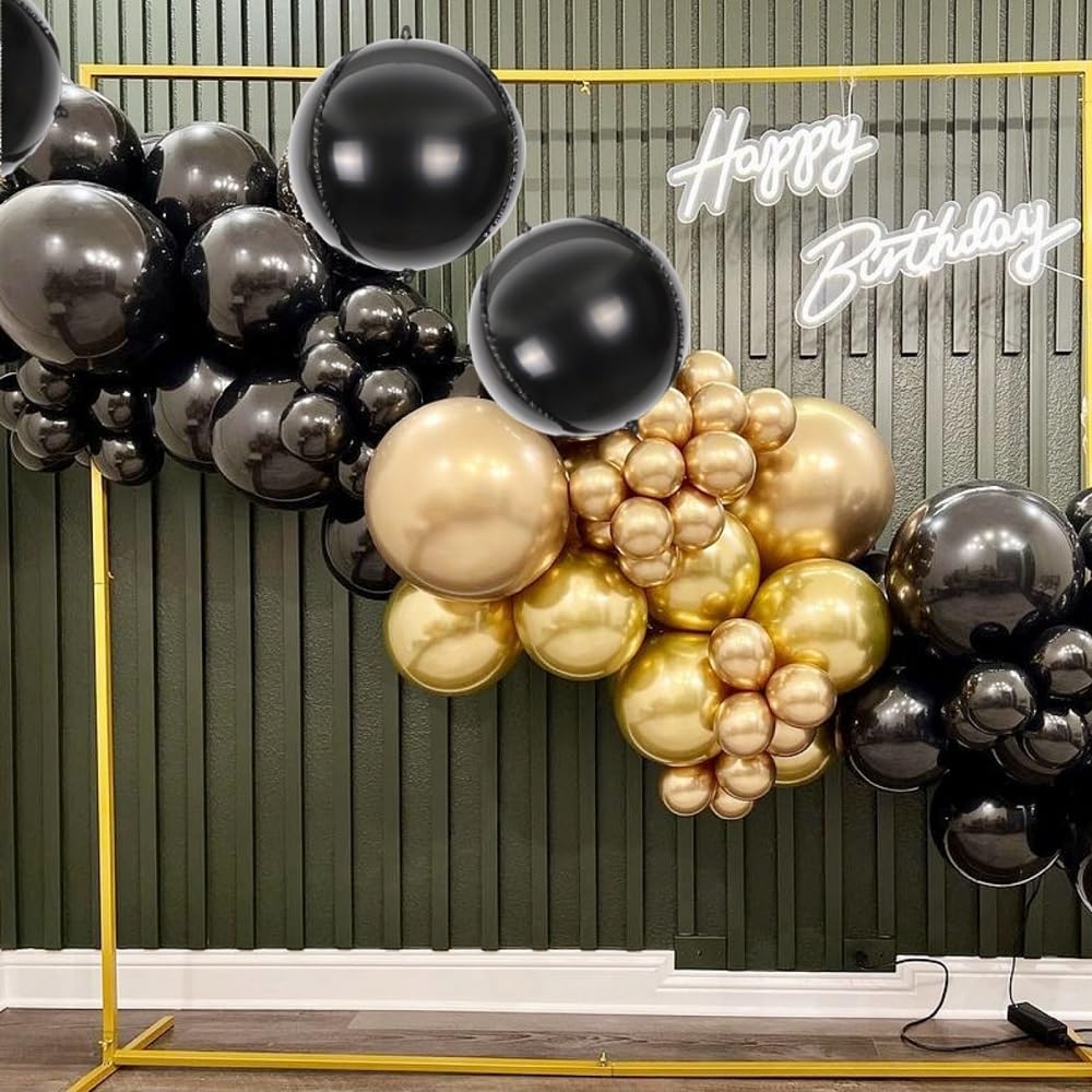 Melody Fantasy hanging setup inspires awe for events with chrome flair.