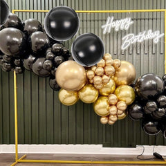 Melody Fantasy hanging setup inspires awe for events with chrome flair.