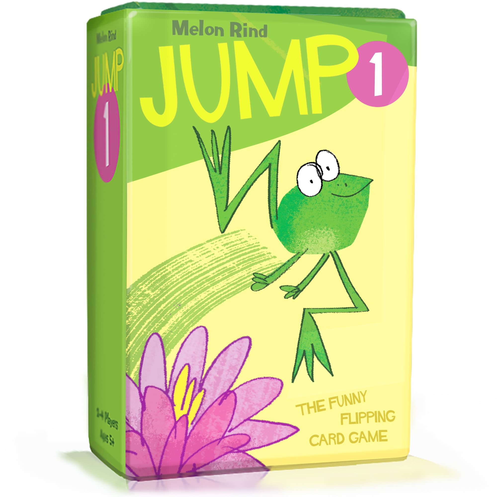 Melon Rind Jump 1 card set for colorful at-home math practice