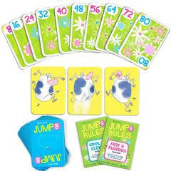 Melon Rind Jump 8 two-ways play image, supports beginner to advanced math confidence.