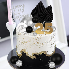 MEMOVAN gray balls cupcake toppers offer versatile decorating options