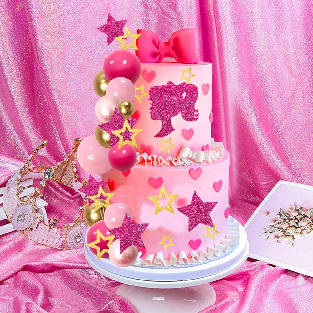 MEMOVAN pink balls bring bright color to cupcakes and treats