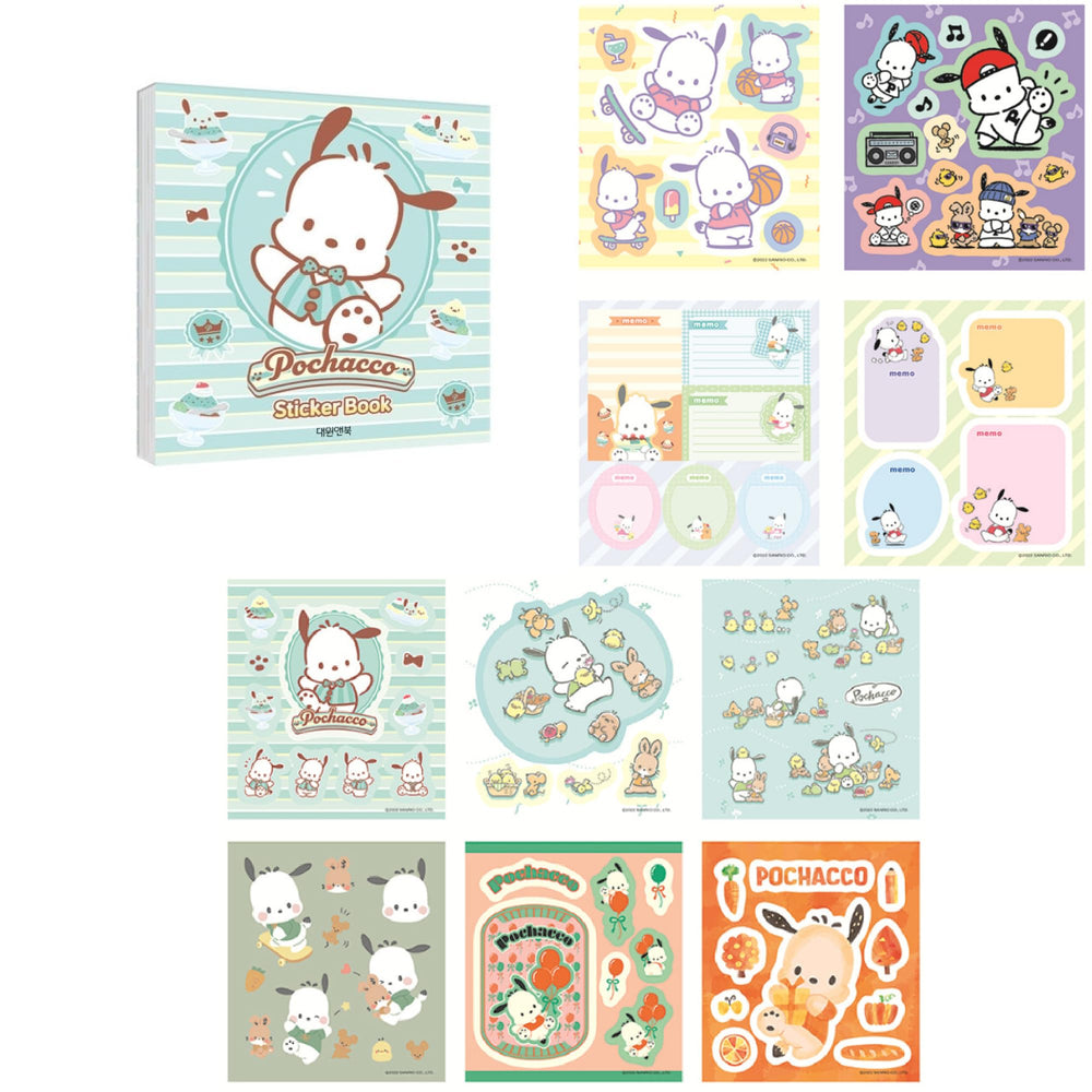 MENBLY MyMelody sticker sheets add playful accents for journaling