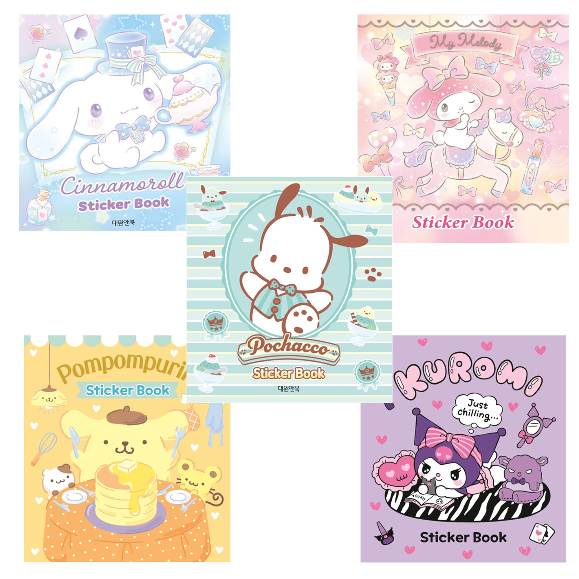 MENBLY Pompompurin sticker scrapbooking decor for DIY art projects.