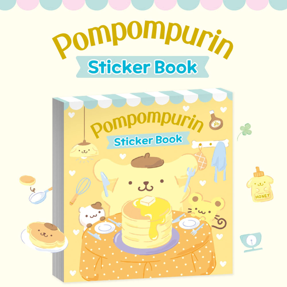 MENBLY Pompompurin sticker varied designs for storytelling and playful decorating.