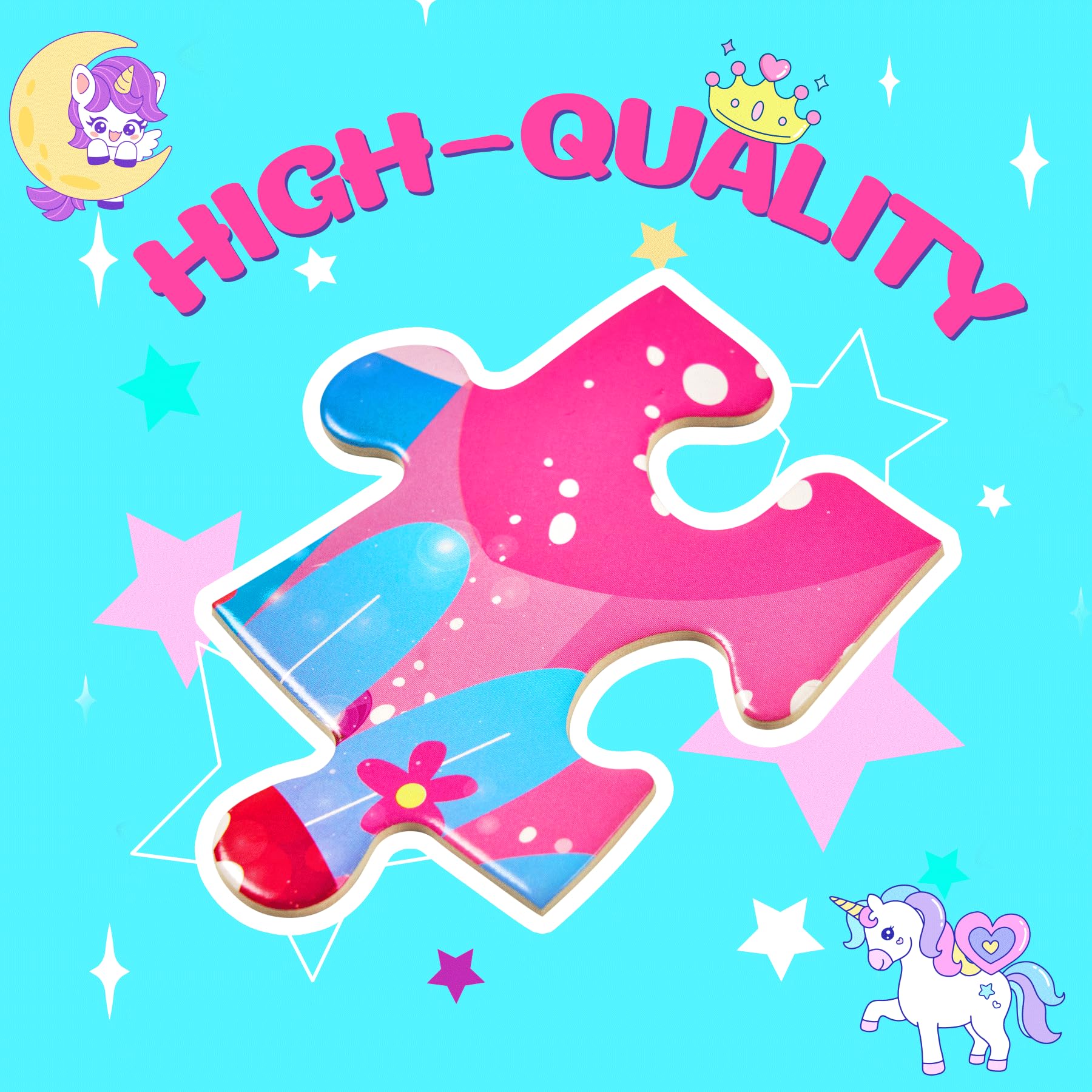 Meng Yang unicorn puzzle-kid-playing — kids enjoy collaborative play with family