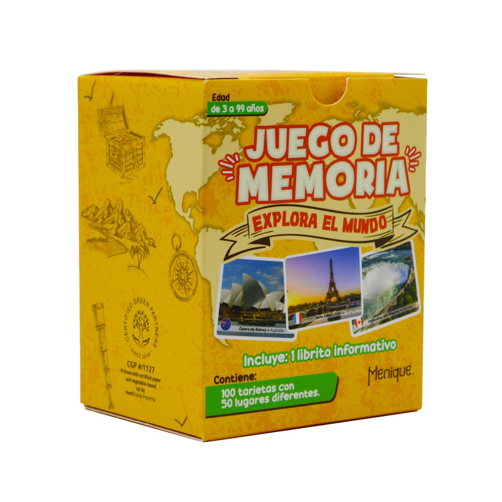 Menique Explore The World Memory Cards – Mount Fuji: supports location recall and cultural context.
