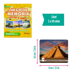 Menique Explore The World Memory Cards – Statue of Liberty: supports visual recall and cultural literacy.