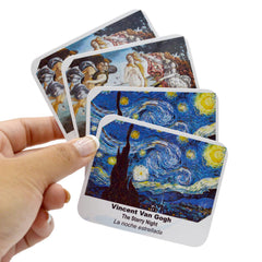 Menique memory game with Monet pairs sparks art appreciation and memory.
