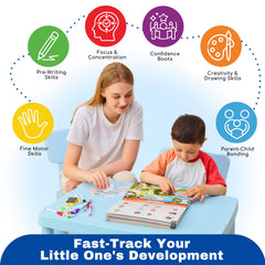MENKRISE portable learning kit ideal for home, school, or on the go.