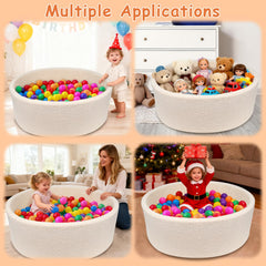 MEOGETY Ball Pit playtime scene suits toddlers and even pets.