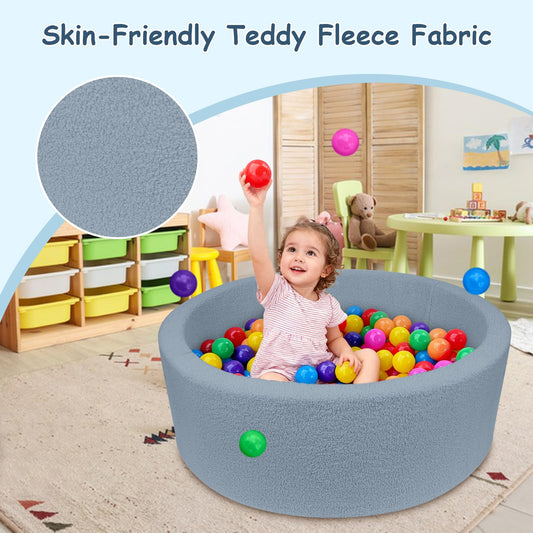 MEOGETY memory foam support ensures durable shape for active play.