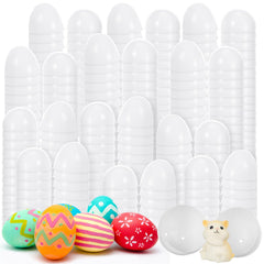 Meooeck Easter egg blank-fillable 100pcs for easy DIY decoration and hiding.