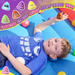 Meooeck poop stress ball prank party prop for gatherings
