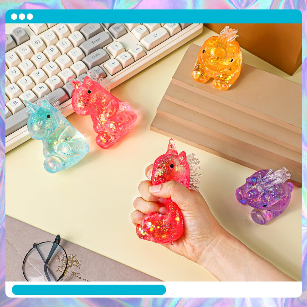 Meooeck unicorn stress relievers suited for office and events.