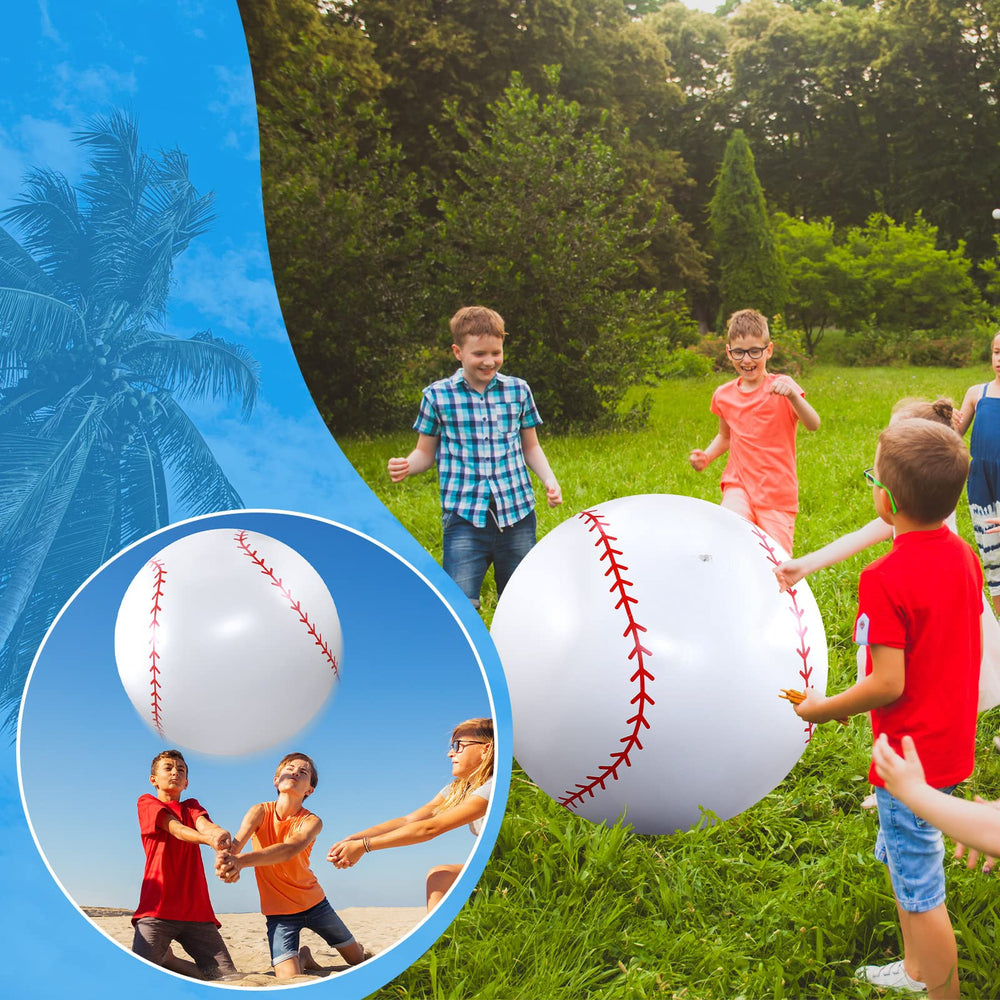 Meooeck leak-proof valve inflatable ball easy to inflate and deflate