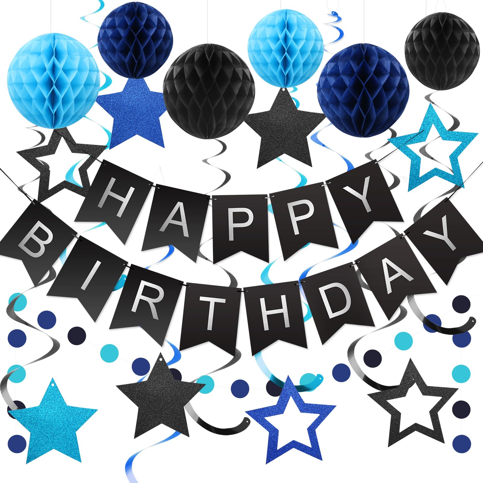 Meowtastic birthday banner creates a bold focal point for celebrations