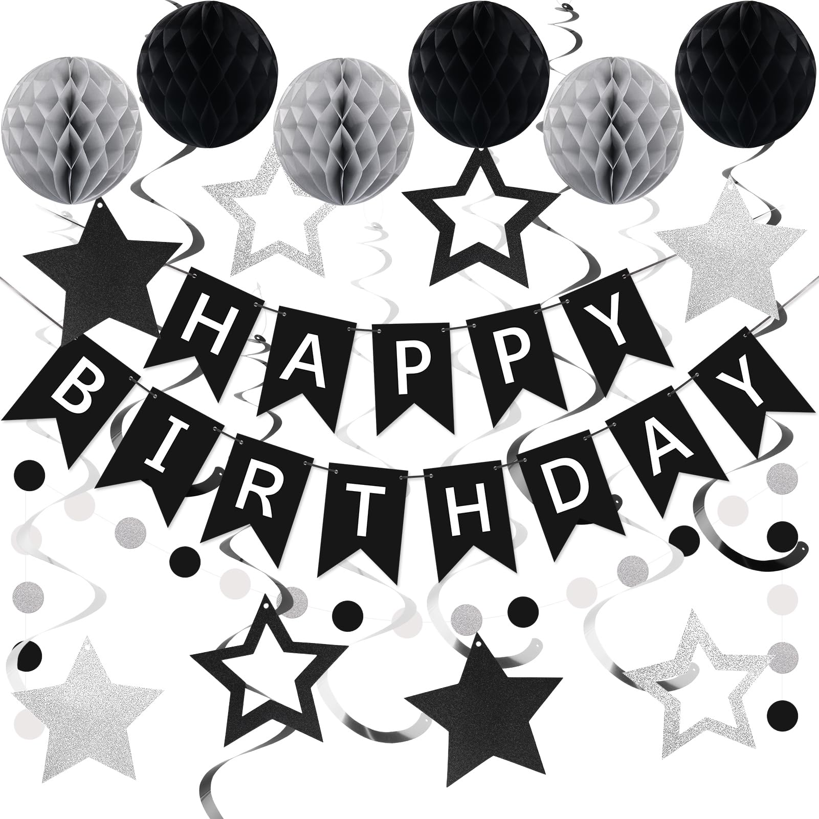 Meowtastic birthday banner for elegant celebrations