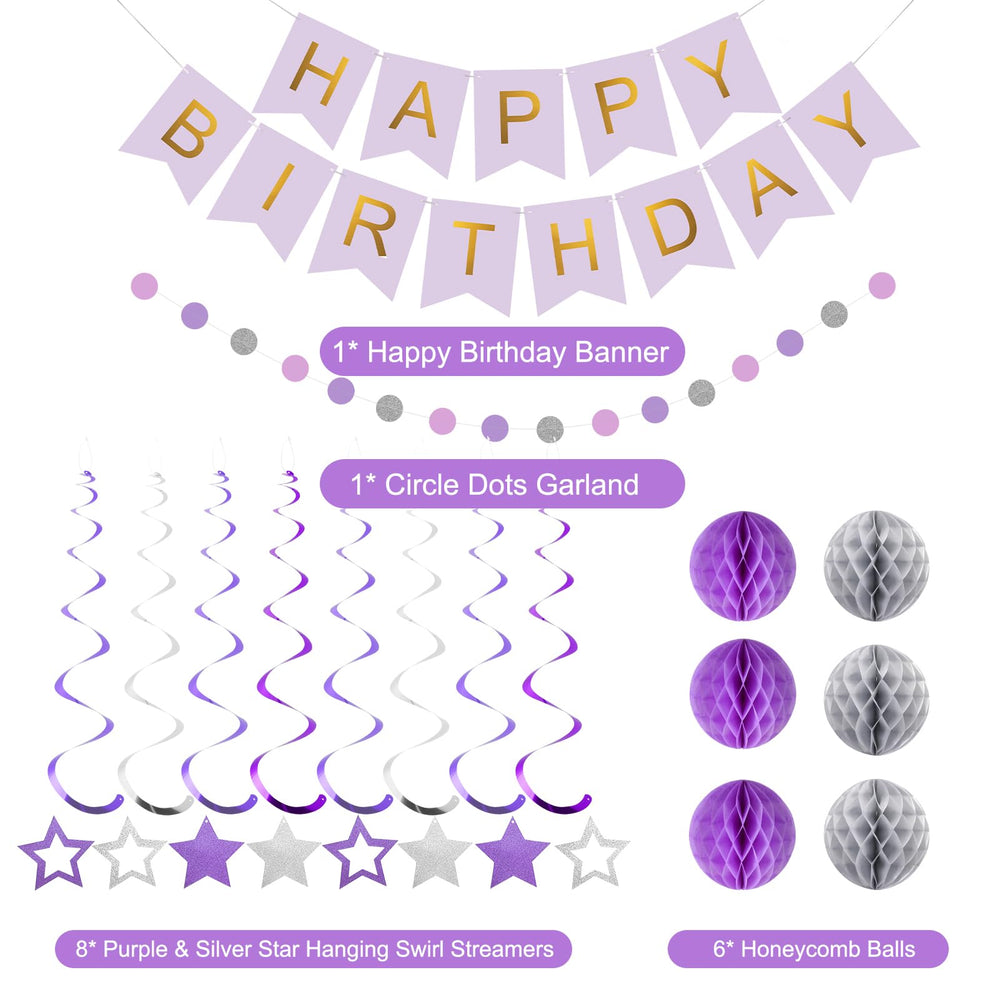Meowtastic circle dots decorations provide playful garland touch